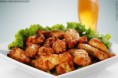 Porção de Frango à Passarinho